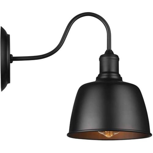 Lámpara de pared de estilo industrial vintage e iluminación decorativa de pasillo, 2 piezas