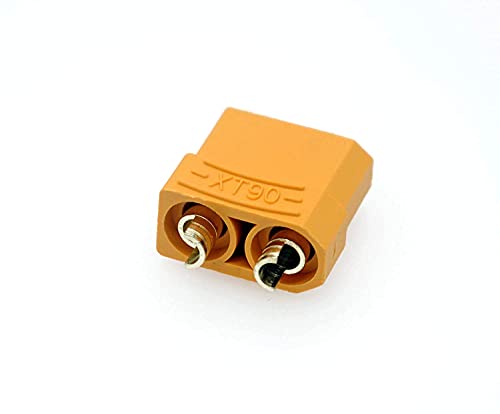 Audance Xt90 Xt 90 Connectors Male And Female, Xt90 Battery Connectors With 5Mm Heat Shrink Tube For Fpv Battery Connector Rc Hobby Rc Electric Motors & Parts (5 Pairs) #TOP4