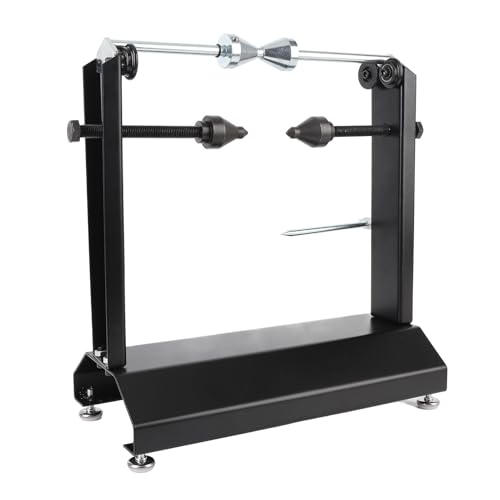 Generic Soporte de Balance de la Rueda de la Motocicleta, Equilibrador de Ruedas de Motocicleta y Soporte de Trado, Soporte de Balance de Neumáticos de Servicio Pesado con Conos de