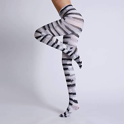 Image of Sahabowi Women Tights, Sheer High Waist Pantyhose, Vintage Control Top Stockings