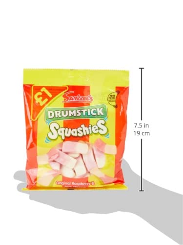 Swizzels Drumstick Squashies Frambuesa y Leche 120g miniatura 5