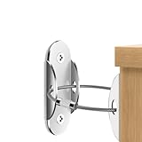 6Pack Metal Furniture Straps, Furniture Anchors for Baby Proofing & Pet Protecting Anti Tip Furniture Straps Wall Anchor Securing 400 lbs/Keep Baby Pet Safety from Falling Furniture, Earthquake Straps