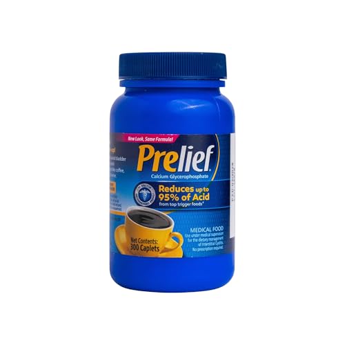 Prelief Acid Reducer Caplets Dietary Supplement 300 Count