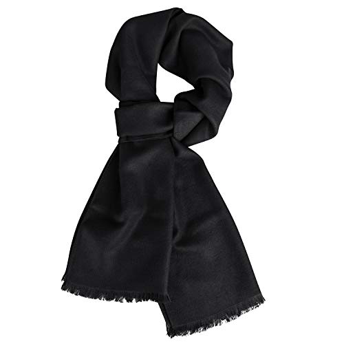 Justay Heren warme herfst en winter sjaal, heren klassieke en elegante plaid sjaals herbruikbaar