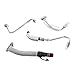 4PCS Turbo Oil Return Drain And Oil Feed Pipe Kit Compatible With Cruze Sonic Trax Encore 1.4L ; Replacement For 55587854,55592600,55567067,55568031