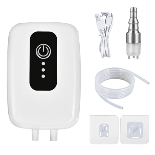 DONGKER Schnaps-Absauggerät, Selbstansaugend Elektrische USB-Siphonpumpe, Wiederaufladbares Wein-Transferpumpen mit 2m Schlauch zum Abfüllen von selbstgebrautem Wein, Bier, Getränken und Kombucha