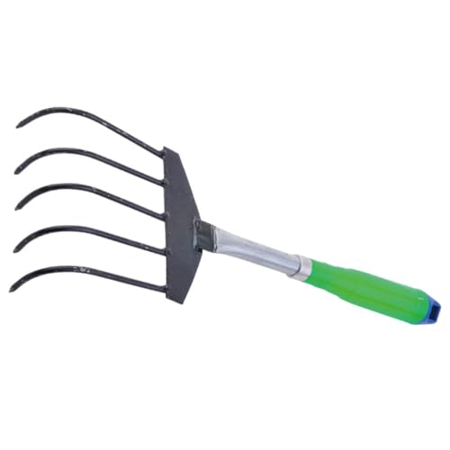NIYANGLE 5-Tine Stainless Steel Rake