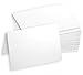 Hamilco White Cardstock Thick Paper - 5 1/2 x 8 1/2" Blank Folded Cards - Greeting Invitations Stationary 80 lb Card Stock for Printer (100 Pack)