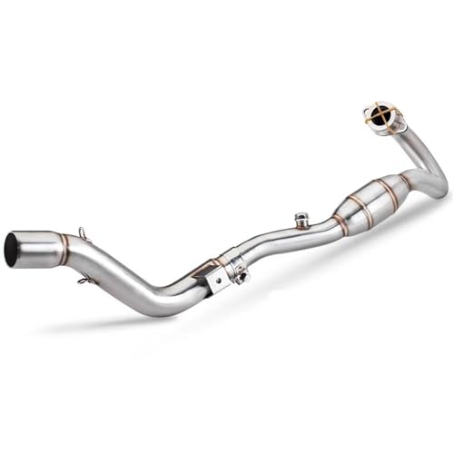 Silencieux hors route et tube intermédiaire type B pour CRF300L améliorant le flux de gaz