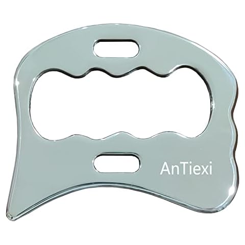 Stainless Steel Gua Sha Massage Scraping Tool ,IASTM Tools,Gua sha Tool for greast Soft Tissue Mobilization Tool Physical Therapy(AnTiexi -07) Cover