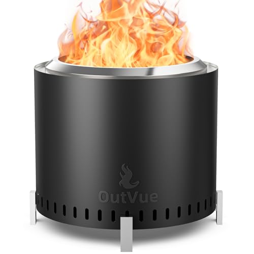 OutVue Smokeless Fire Pit 19.5in