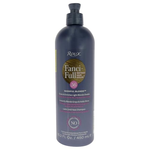 ROUX Fanci-Full Rinse Temporary Hair Color Bashful Blonde 15 oz (Model: ROU5056)