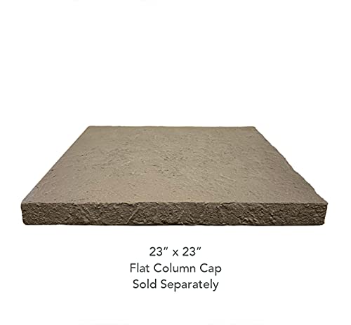 GenStone Faux Stacked Stone 90 Degree Outside Corner Panel 22.5\" x 12\" in Kenai Color for Do It Yourself Friendly Home Improvement Projects - Thumbnail 4