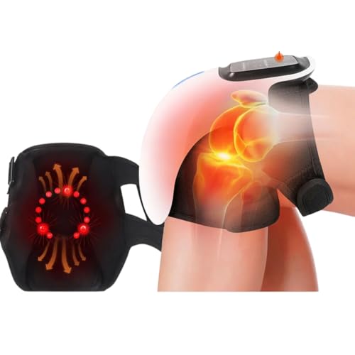 AGDOAD Massageador de Joelho Profissional Multifuncional Sem Fio com Tela LED, Massagem Eletrônica R