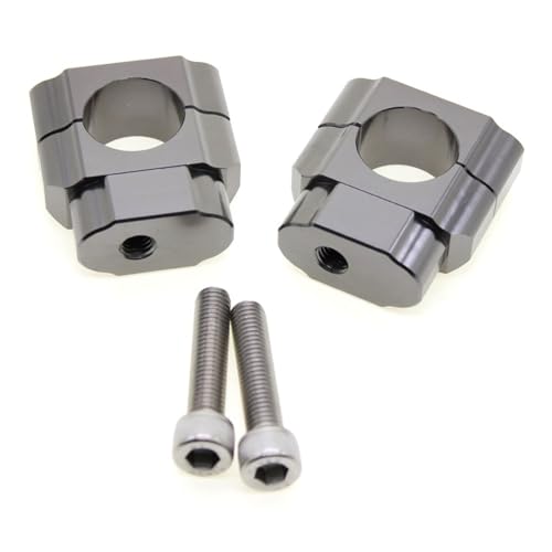 Moto risers guidon 22mm 28mm polyvalents pour rehausser le pilotage MT07 R1200GS CRF