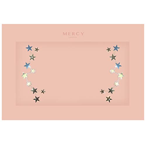 Stars Face Jewel by MERCY LONDON All in One Face Jewels Costume Accessories