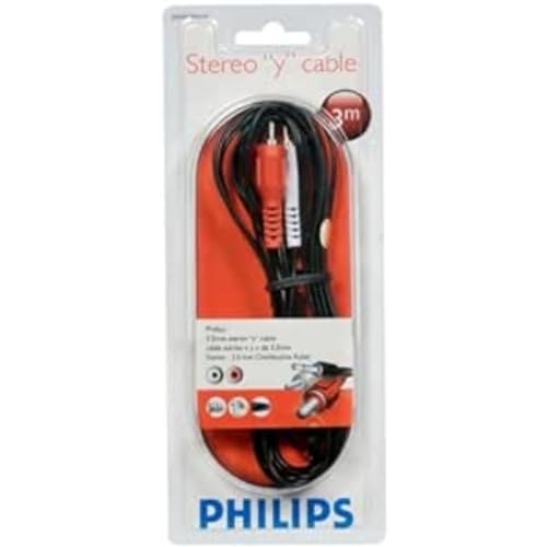 Philips SWA2520W Câble audio mini phone stereo 3.5 mm mâle pour RCA mâle 3 blindé