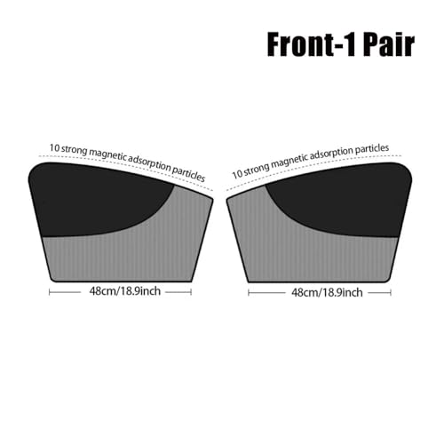 Réflecteur magnétique double couche : le pare soleil voiture haute performance - 2