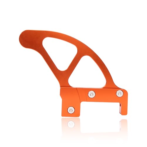 Protection disque frein arrière CNC orange en alu usiné pour Husqvarna TE FE 125-501