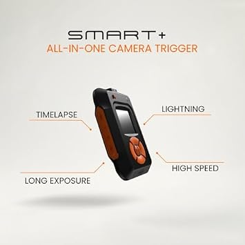 MIOPS Smart Pro Pack | Camera Trigger Kit for Lightning, High-Speed & Timelapse Photography with Cable-C2