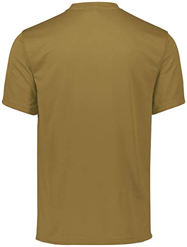 Augusta Sportswear Men's Wicking Tee Shirt, Coyote, Large