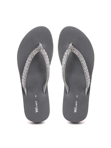 Image of Khadim's Waves Platform Heel Slippers for Women