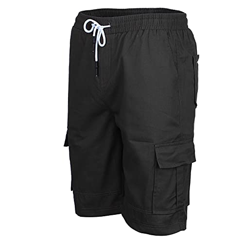 Wabtum Men Cargo Shorts With Pockets, Men's Relaxed Fit Casual Hiking Shorts Outdoor Fishing Shorts With Multi Pockets #TOP3