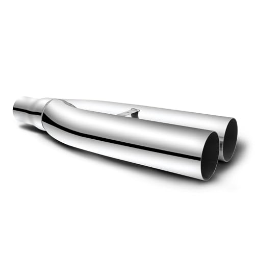 Embout d'échappement rouillé ? Remplacez-le facilement par ce modèle universel 2.5 pouces en inox