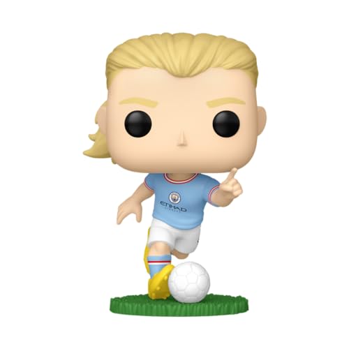 Funko POP! Football: Mancity, Erling Haaland, Manchester City FC, Collectable Vinyl Figure, Gift Idea, Official Merchandise - Image 2