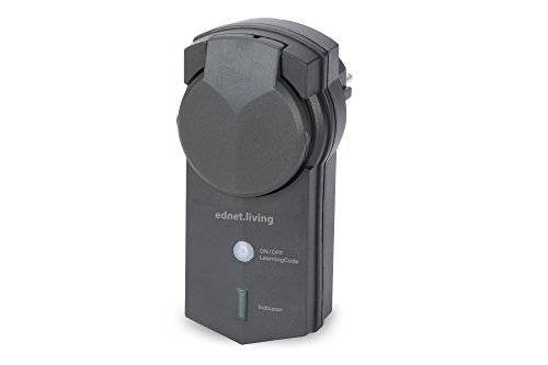 ednet Smart Alarm draadloos stopcontact voor buiten, ontvanger, spatwaterdicht (IP44)