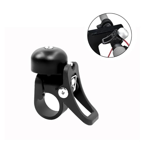Skateboard et scooter électrique sonnette d'avertissement klaxon guidon noir - 3
