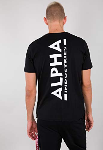 Alpha Industries Backprint T T-Shirt für Herren Black