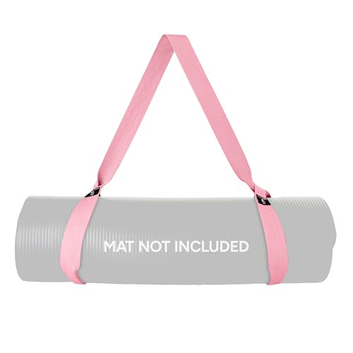 Gradient Fitness Yoga Mat Strap, Premium Cotton Blend, Yoga Mat Carrier, Yoga Mat Holder, Yoga Mat Straps for Carrying
