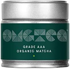 OMGTEA Organic Matcha Green Tea - Japanese AAA Grade Matcha Tea Powder 30g - Increase Energy - Improve Mental Focus - 100% Organic