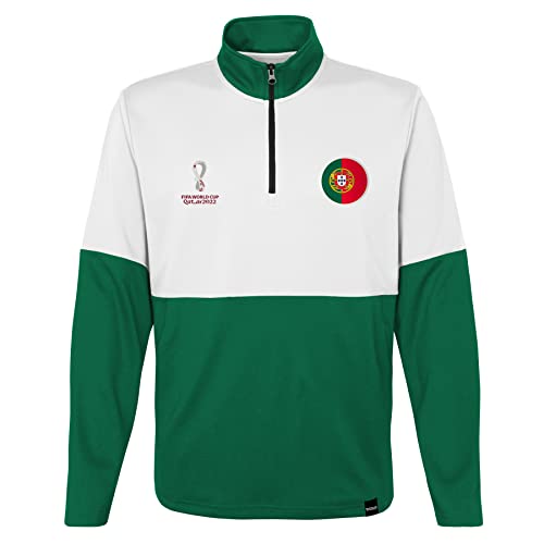 FIFA Officiell Fifa World Cup 2022 1/4 Zip Pull Over - Portugal Quarter Zip Pull Over (förpackning med 1)