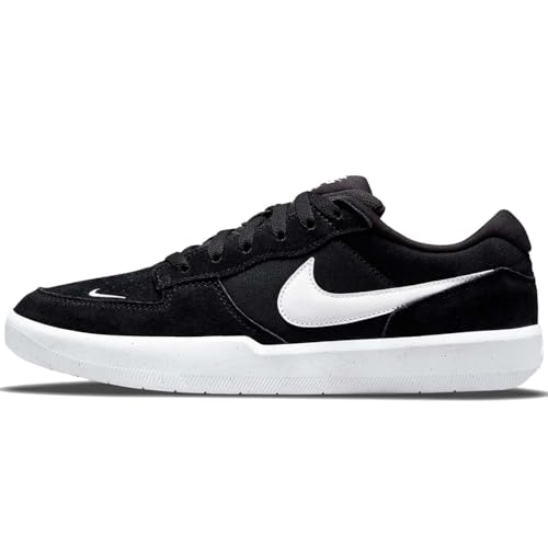 Nike SB Force 58 Skate Shoes (CZ2959-001, Black/Black/White) Size 7