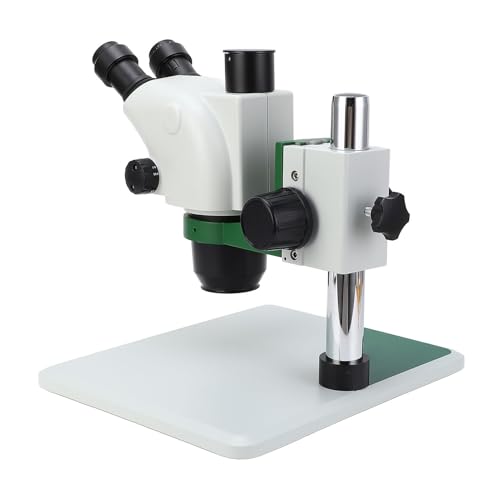 Microscope Professional Binocular Compound Microscope 6.5-65X Continuous Zoom Professional Microscope for Laboratory