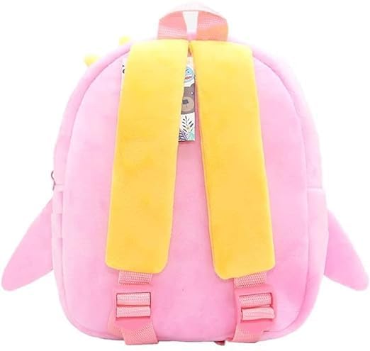 Image of MELVIS Cute Kids Backpack Toddler Bag | Plush Cartoon Mini Travel Bag for Baby Girl & Boy (1-5 Years) | Small Preschool Nursery Bag