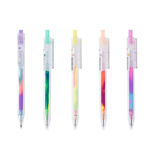 Mnixy Youkai Rainbow Color Gel Ink Penna Roller