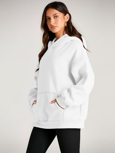 Image of EFAN Women's Hoodies Oversized Sweatshirt Comfort Fleece Sweaters | Cozy Trendy Pullover Hoodies, Sweatshirts with Pockets For Fall & Winter