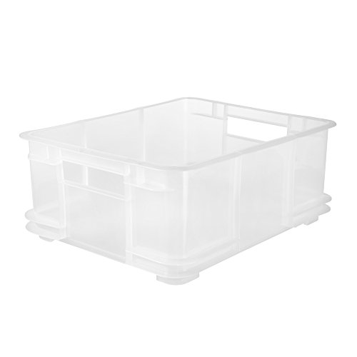 keeeper Euro-Box L, Polypropylen, transparent, 20 l