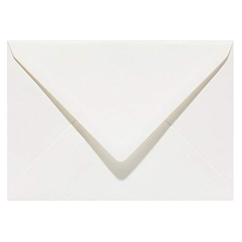 Enveloppes gommées blanches 120g 90x140 mm pour invitations et faire-part
