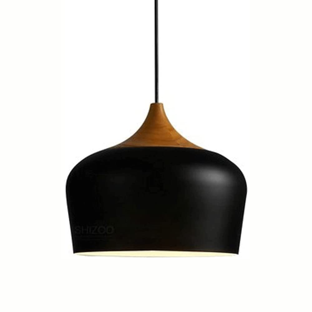 JISHUBO Creative Personalized Metal Single-head Pendant Lamp,Nordic Industrial Style Chandelier,E27 Base Ceiling Lighting Fixtures,Barn Country Farmhouse Decorative Hanging Light