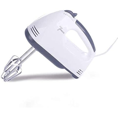 LLQ 7-Speed Digital Hand Mixer Mini Eggbeater Cream Mixer Kitchen Baking Tools Cover