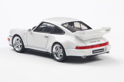 Modelo a escala 1:43 Porsche 911 RS 3.8 blanco 1994 miniatura 4