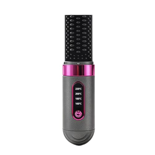 Cepillo alisador inalámbrico ligero recargable USB miniatura 3