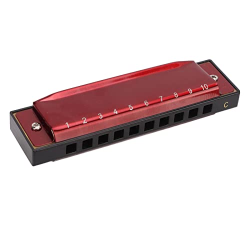 Harmonica pour débutant, orgue à bouche au son agréable facile à jouer pour la performance pour les adultes pour jouer(rouge) - Les Beatles, Paul McCartney, John Lennon, RIngo Starr, George Harrison Harmonica pour débutant, orgue à bouche au son agréable facile à jouer pour la performance pour les adultes pour jouer(rouge)