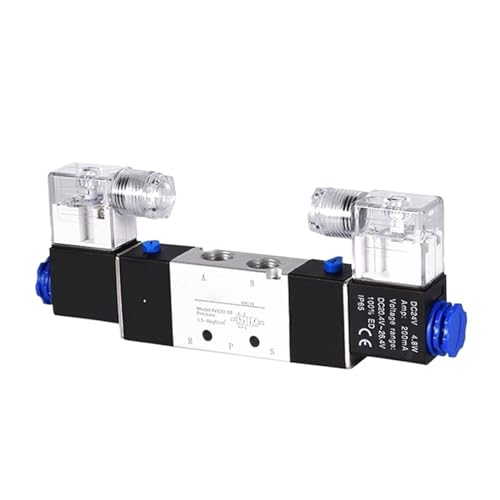 Électrovanne 4V120-06 DC24V compacte pour commande de vérin 5/2