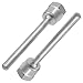 Meprotal 2pcs 1/2NPT Thermowell Weldless Temperature Sensor Stainless Steel Thermowell with Nylon Cable Gland for Homebrew Brewing Beer Fermenter 100mm Rod Length