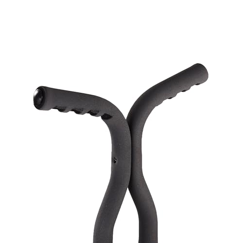 Relaxdays Pogo Stick für Kinder, Springstock bis 60 kg, gepolstert, Sprungstab Outdoor, rutschfest, Edelstahl, schwarz